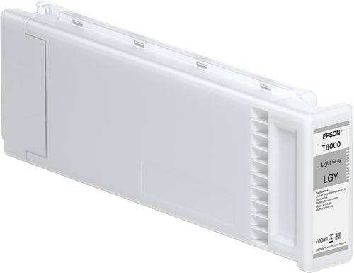 Epson Singlepack Light Gray T800000 UltraChrome PRO 700ml Epson Singlepack Light Gray T800000 UltraChrome PRO 700ml
